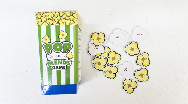 Learning Resources Pop for Blends Game, Phonics Game